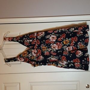 Charlotte Russe floral dress with bow